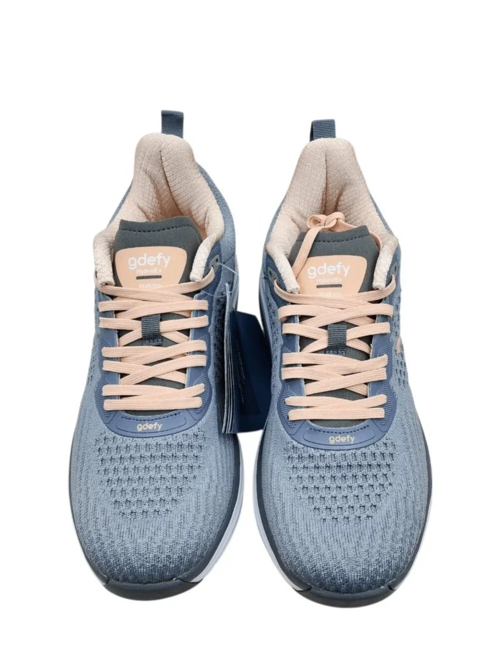 Gravity Defyer G-defy HybridEx Women’s Gray Peach Supportive Running Shoe US10